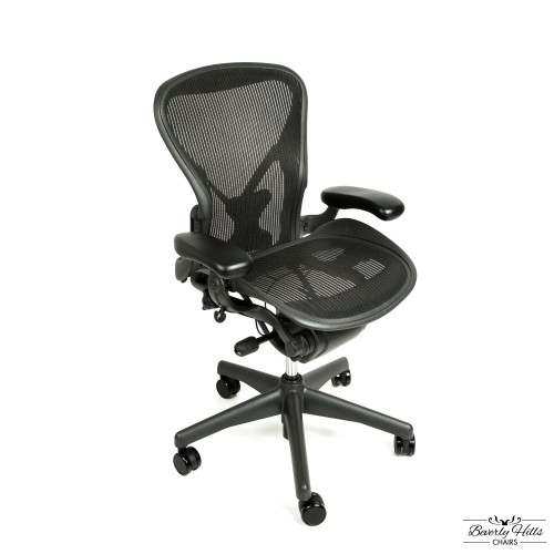 Herman Miller Aeron Chair Fully Adjustable With Posture Fit Back ...